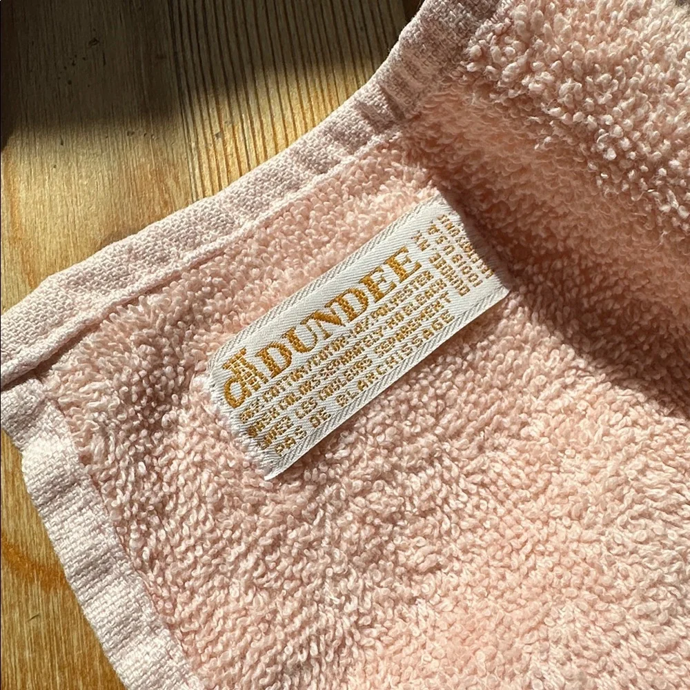 Vintage Floral Embroidery Towel